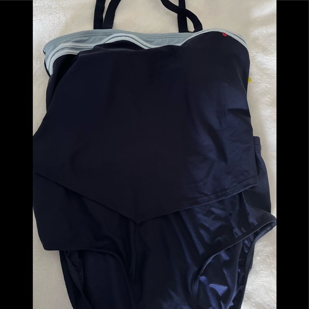 New it figures 2 piece tankini swim suit womens 20W